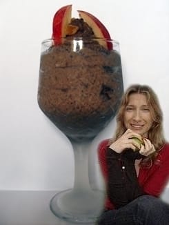 Mousse Aveludado de Nibs de Cacau de Todos os Deuses