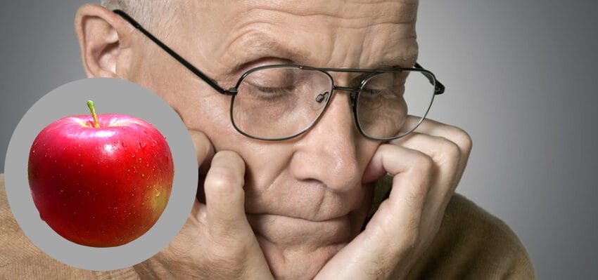 Doença de Alzheimer e a maçã