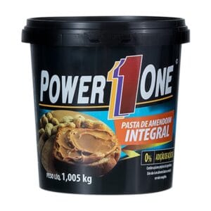 Pasta de Amendoim Integral 1kg - Power One Pasta de Amendoim Integral 1kg - Power One - Uma das melhores pasta de amendoim
