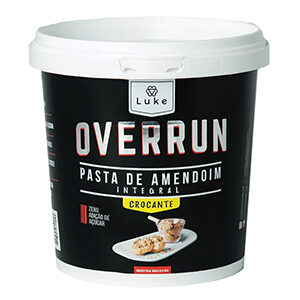 Comprar Pasta de Amendoim Crocante Integral 500g Overrun - Luke
