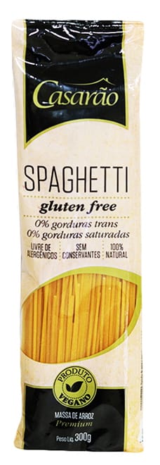 Comprar Massa de Arroz Premium Spaghetti 300g Sem Glúten- Casarão Comprar Massa de Arroz Premium Spaghetti 300g Sem Glúten- Casarão