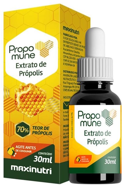 Comprar Propomune 30ml - Extrato concentrado de Própolis 70% - (Extrato Seco 11%) - Maxinutri Comprar Propomune 30ml - Extrato concentrado de Própolis 70% - (Extrato Seco 11%) - Maxinutri