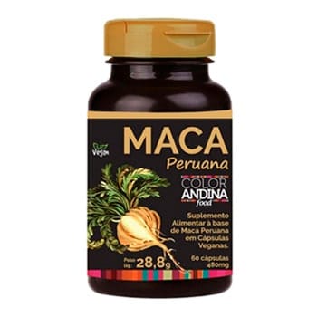 Maca Peruana Amarela 60 Cápsulas - Color Andina Maca Peruana Amarela 60 Cápsulas - Color Andina