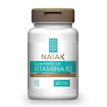 Vitamina K2 60 Cápsulas - Naiak