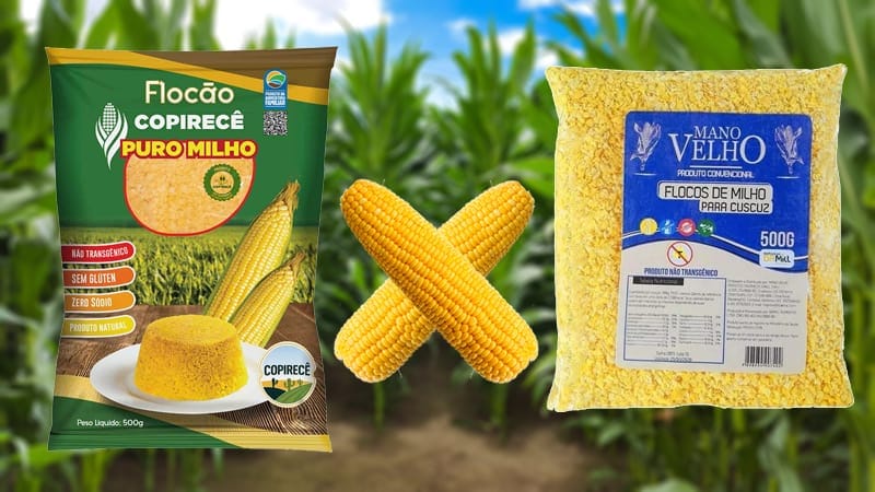 Marcas de Fubá de Milho Não Transgênico