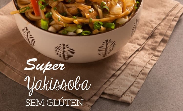 Super Yakissoba Sem Glúten e Saudável – Potencializado com Pimenta Preta e Cúrcuma