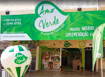 Amo Verde - Produtos Naturais - Uma das melhores lojas de produtos naturais de Brasília - DF