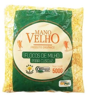 Onde Comprar Flocos de Milho Não Transgênico Orgânico - Mano Velho Flocos de Milho Não Transgênico Orgânico - Manor Velho - Mais Vendido