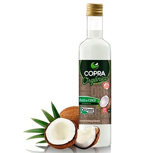 Onde Comprar Óleo de Coco Extra Virgem Orgânico - Garrafinha 500ml - Copra Mais Vendido